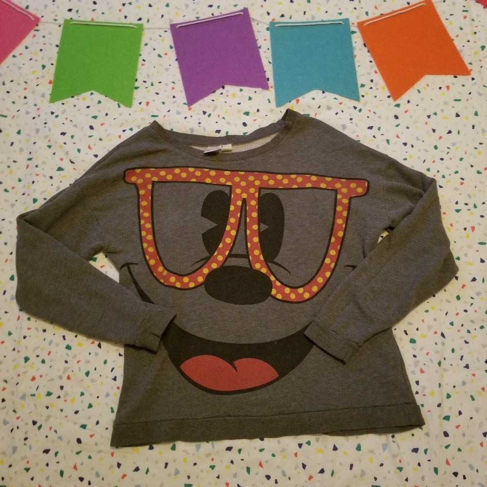 Disney Women's Mickey Mouse Sweatshirt